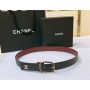 Chanel Leather Belt 